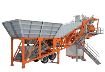 Mobile Concrete Batching Plants